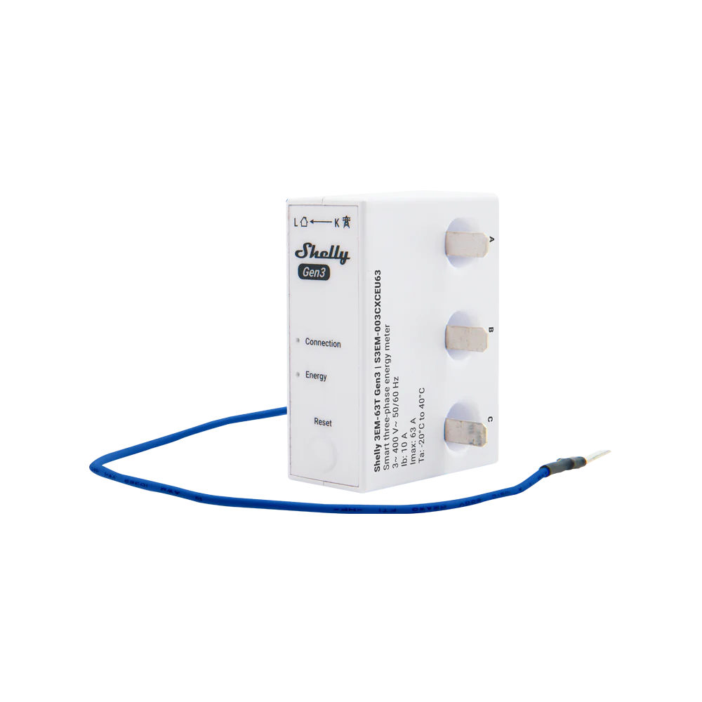 Shelly Energy Meter 3EM-63 Gen3